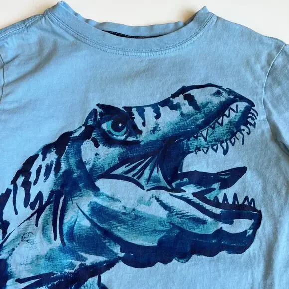 Gymboree Dinosaur Blue Tee S (5-6) - Picture 4 of 9